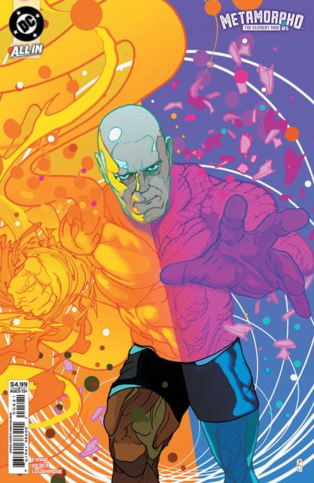 METAMORPHO THE ELEMENT MAN #5 CVR B CHRISTIAN WARD CARD STOCK VAR