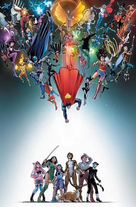 JUSTICE LEAGUE CHEETAH AND CHESHIRE ROB THE WATCHTOWER TP