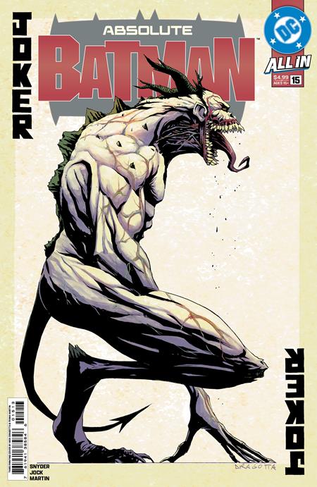 ABSOLUTE BATMAN #15 Third Printing Cvr A Nick Dragotta
