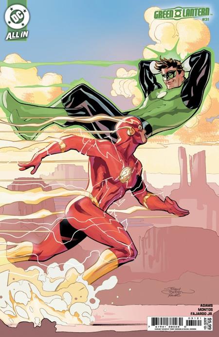 DF GREEN LANTERN #31 SIGNED BY TERRY AND RACHEL DODSON