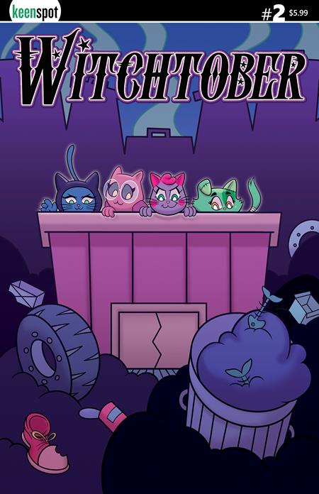 WITCHTOBER #2 CVR C FER LOZADA GARBAGE PAIL CATS VAR