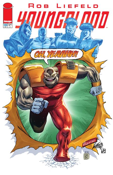 YOUNGBLOOD #100 CVR H JIM VALENTINO VAR