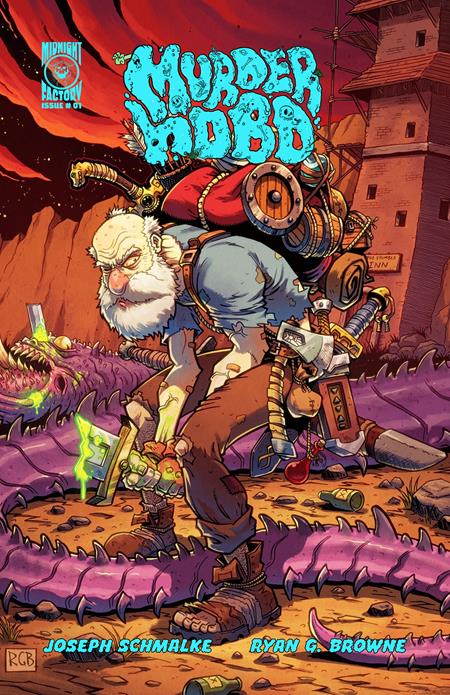MURDER HOBO #1 CVR B RYAN G BROWNE VAR (MR)