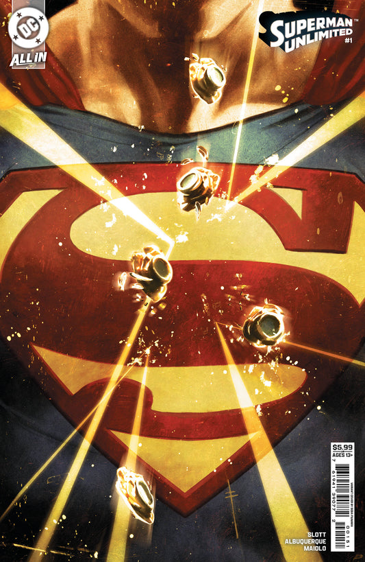 SUPERMAN UNLIMITED #1 CVR E SEBASTIAN FIUMARA CARD STOCK VAR