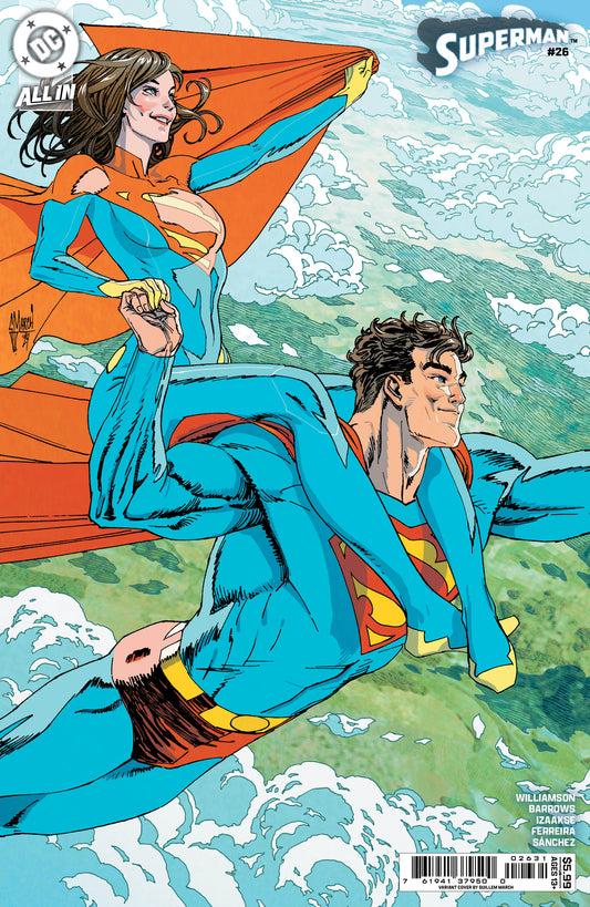 SUPERMAN #26 CVR C GUILLEM MARCH CARD STOCK VAR