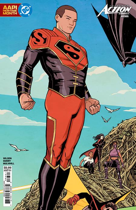ACTION COMICS #1086 CVR D CLIFF CHIANG AAPI HERITAGE MONTH CONNECTING CARD STOCK VAR