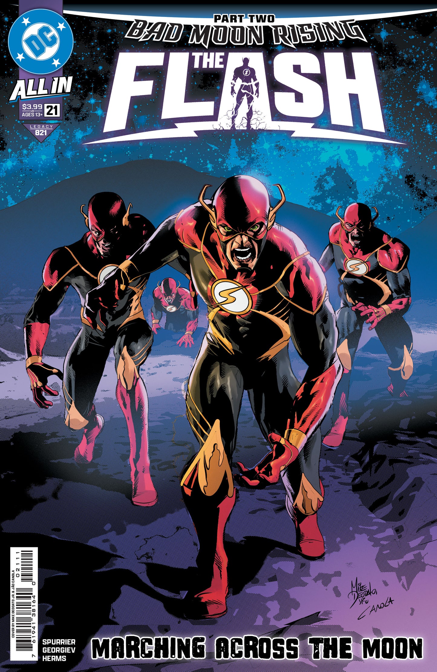 FLASH #21 CVR A MIKE DEODATO JR