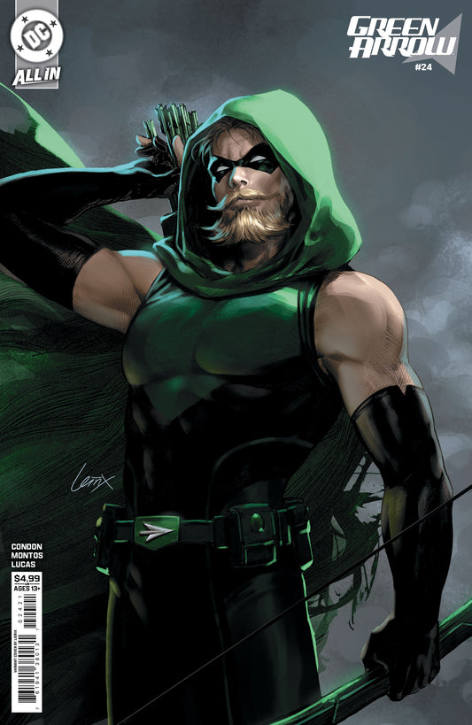 GREEN ARROW #24 CVR B LESLEY LEIRIX LI CARD STOCK VAR