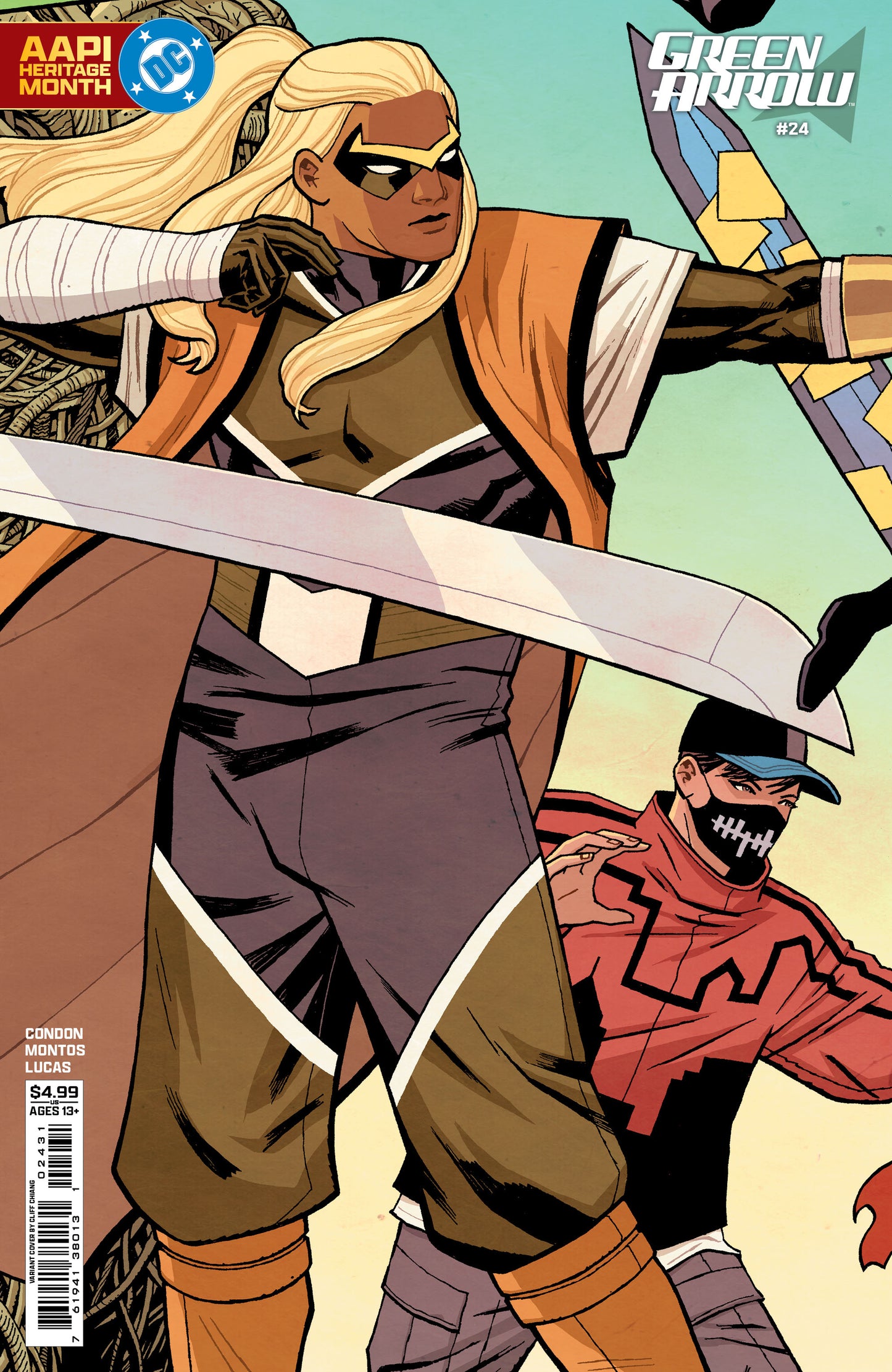 GREEN ARROW #24 CVR C CLIFF CHIANG AAPI HERITAGE MONTH CONNECTING CARD STOCK VAR