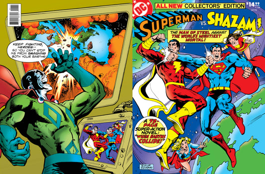 ALL NEW COLLECTORS EDITION #58 SUPERMAN VS SHAZAM FACSIMILE EDITION CVR A RICH BUCKLER & DICK GIORDANO