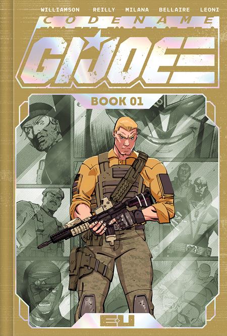 CODENAME: G.I. JOE DELUXE EDITION HC BOOK ONE TOM REILLY COVER