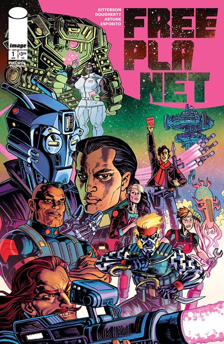Free Planet #1 2nd Printing