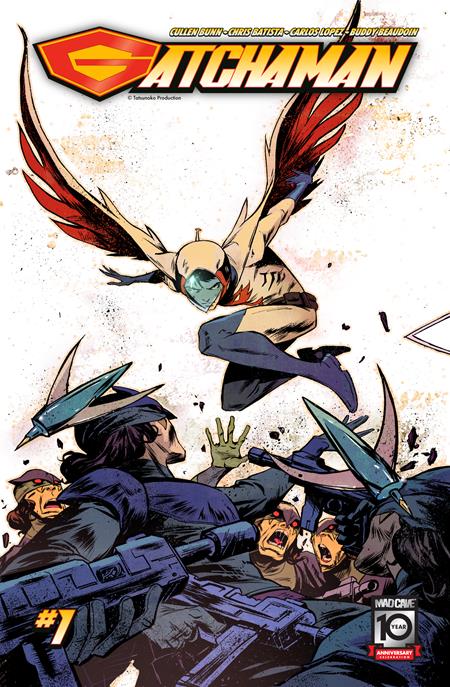 GATCHAMAN #1 CVR B SANFORD GREENE CONNECTING COVER VAR