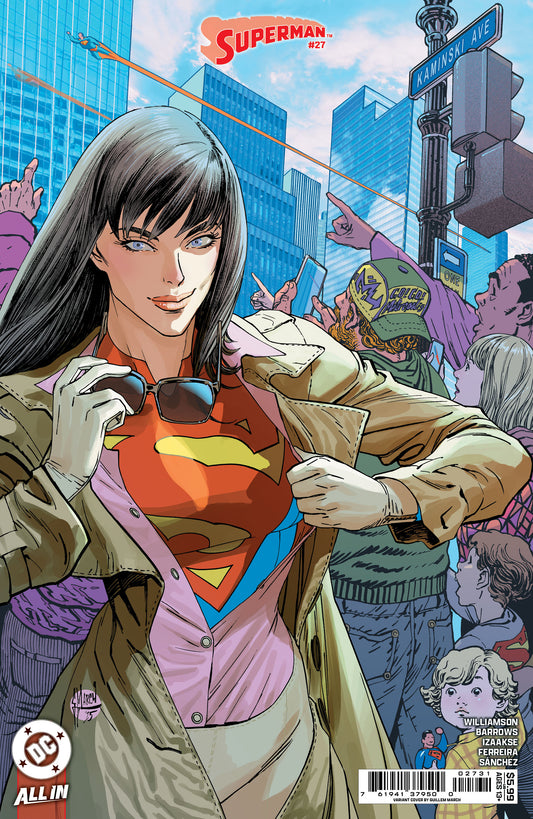 SUPERMAN #27 CVR C GUILLEM MARCH CARD STOCK VAR