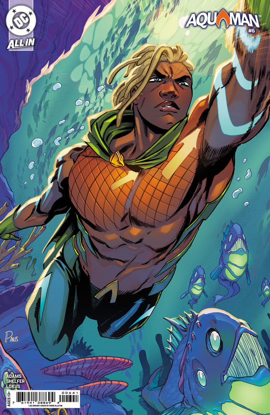 Aquaman #6 Cvr E Inc 1:25 Paris Alleyne Card Stock Variant