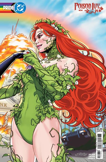 Poison Ivy #34 Cover D Betsy Cola Dc Pride Connecting Card Stock Variant