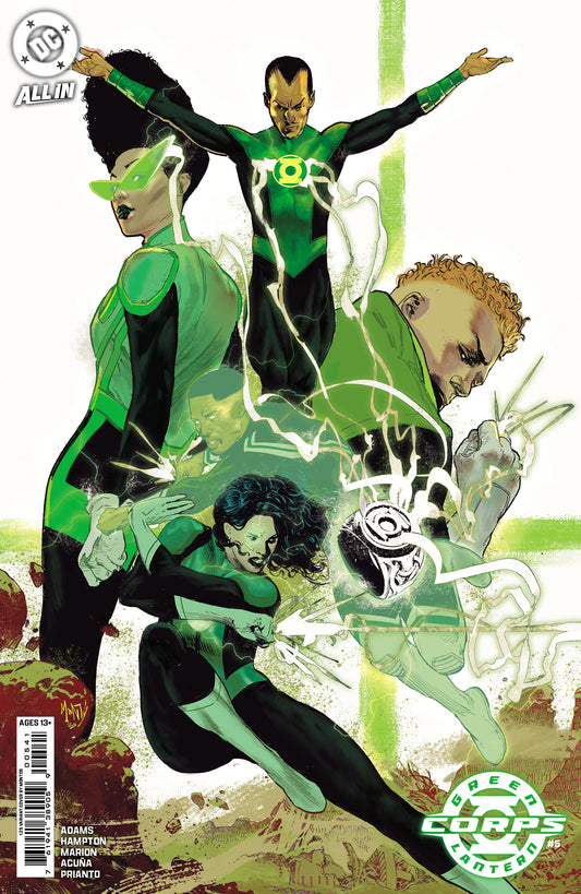 Green Lantern Corps #5 Cvr D Inc 1:25 Montos Card Stock Variant