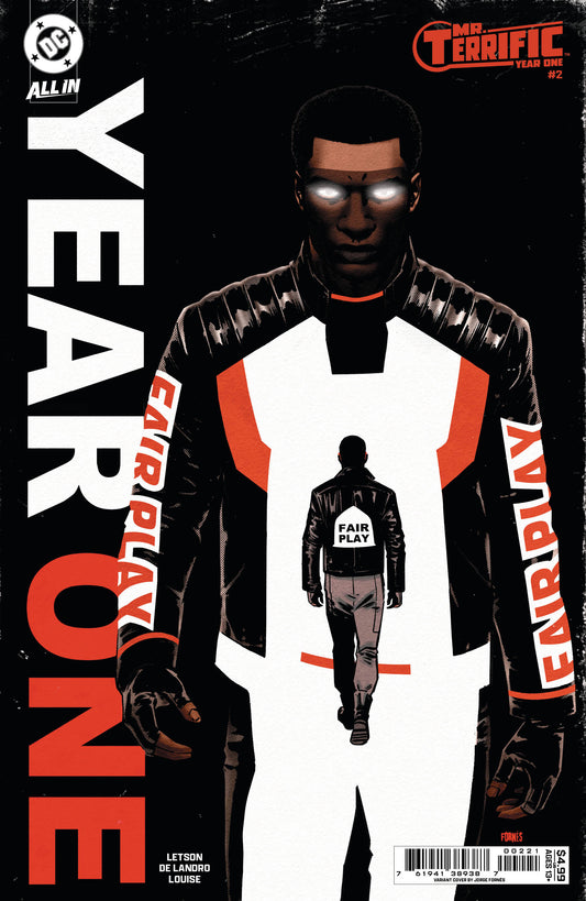 Mr Terrific Year One #2 (Of 6) Cover B Jorge Fornes Card Stock Variant