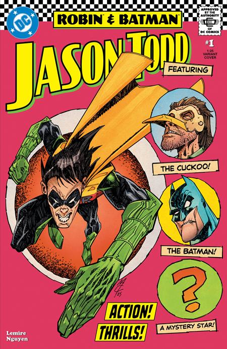 Robin & Batman Jason Todd #1 (Of 3) Cover E Inc 1:25 John Mccrea Variant