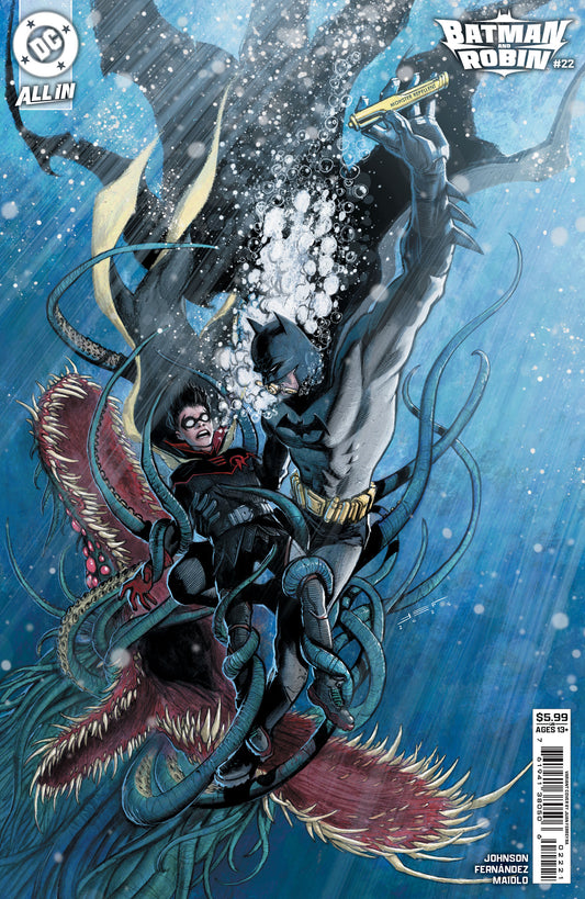 Batman And Robin #22 Cvr B Juan Ferreyra Card Stock Variant