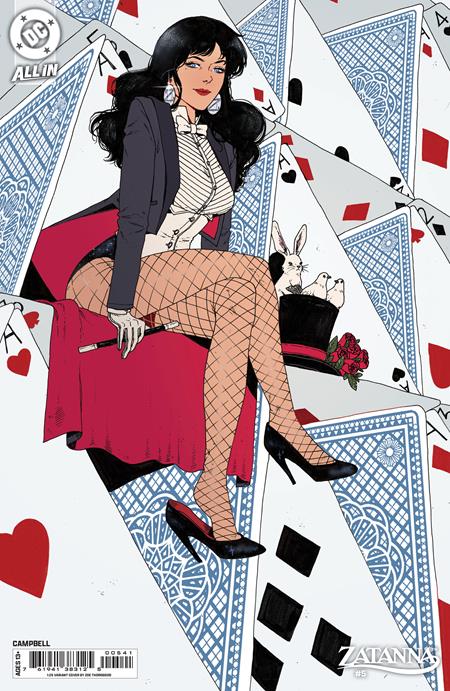 Zatanna #5 (Of 6) Cover E Inc 1:25 Zoe Thorogood Card Stock Variant