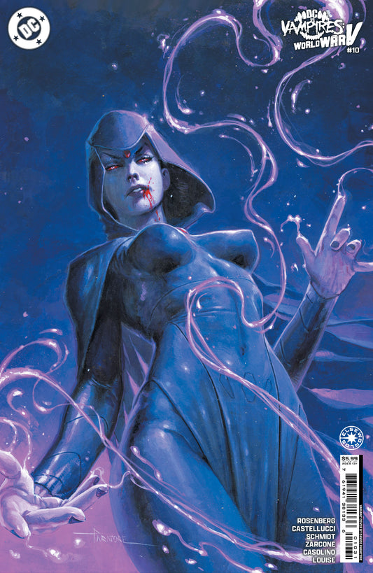 Dc Vs Vampires World War V #10 (Of 12) Cvr B Davide Paratore Card Stock Variant