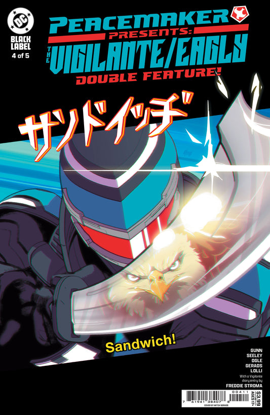 Peacemaker Presents The Vigilante Eagly Double Feature #4 (Of 5) Cover A Mitch Gerads (MR)