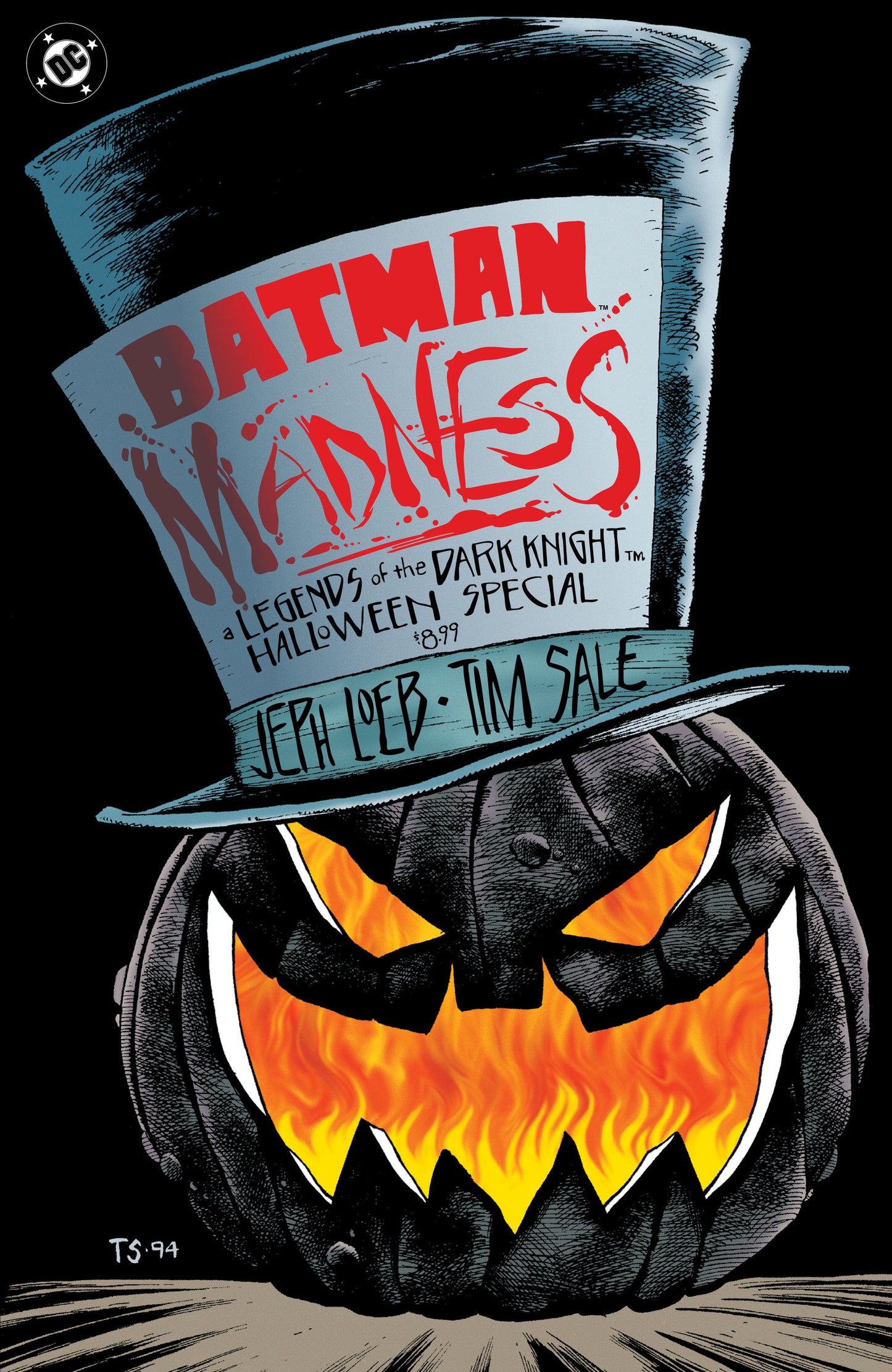 Batman Madness A Legends Of The Dark Knight Halloween Special Facsimile Edition #1 Cvr B Tim Sale Foil Variant