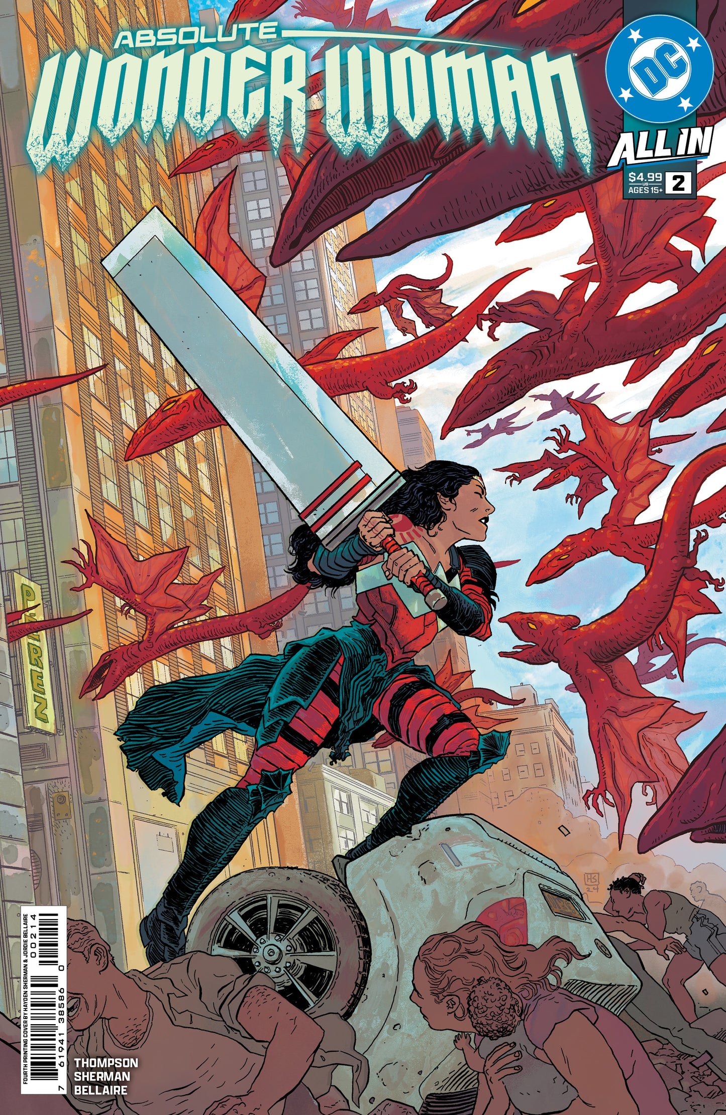 ABSOLUTE WONDER WOMAN #2 Fourth Printing