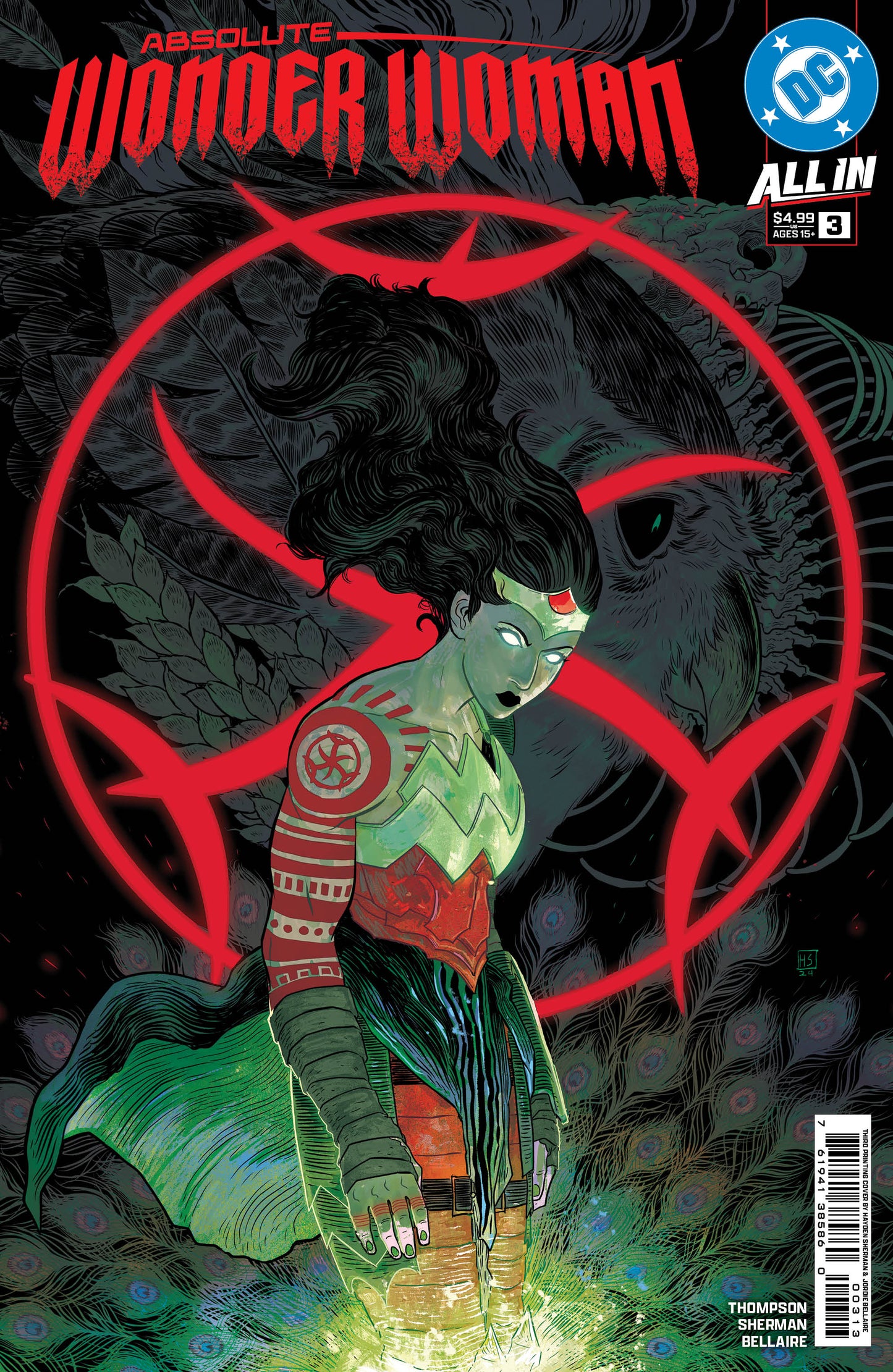 ABSOLUTE WONDER WOMAN #3 Third Printing