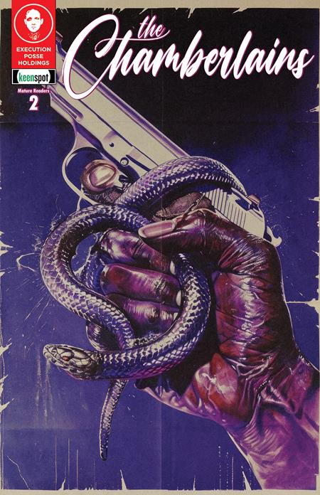 Chamberlains #2 Cover B Todd Skull Serpant Pistol Variant (MR)