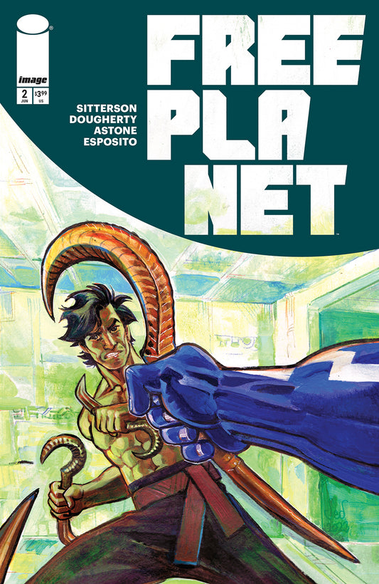 FREE PLANET #2 CVR A JED DOUGHERTY