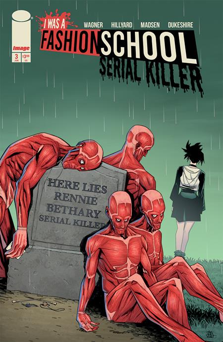 I Was A Fashion School Serial Killer #3 (Of 5) Cover A Daniel Hillyard & Michelle Madsen Blood Stitches (MR)