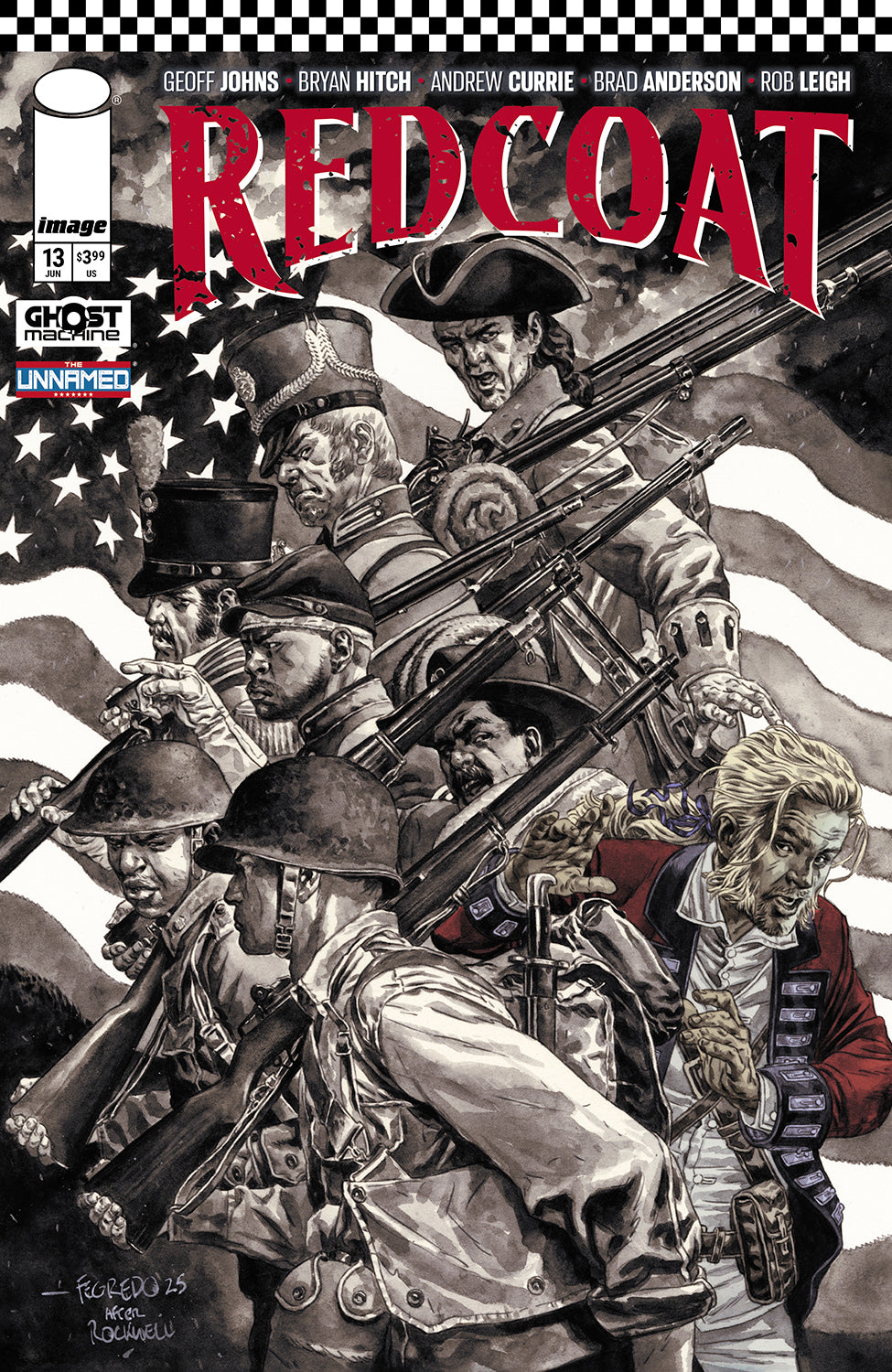 REDCOAT #13 CVR B DUNCAN FEGREDO VAR