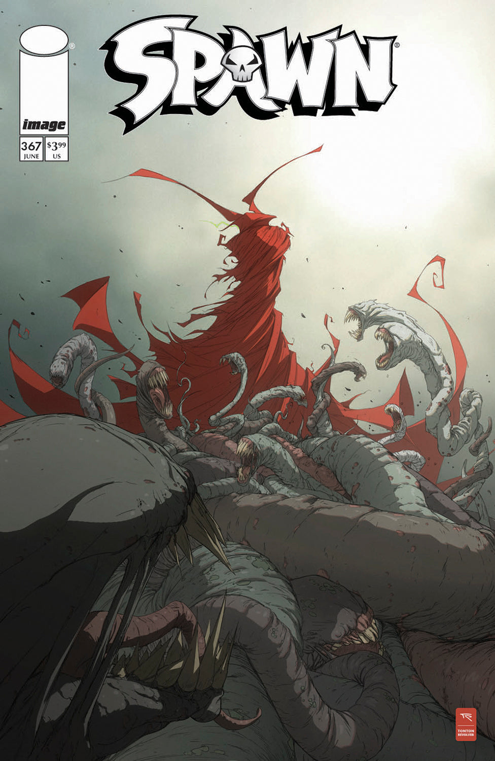 SPAWN #367 CVR B TONTON REVOLVER VAR