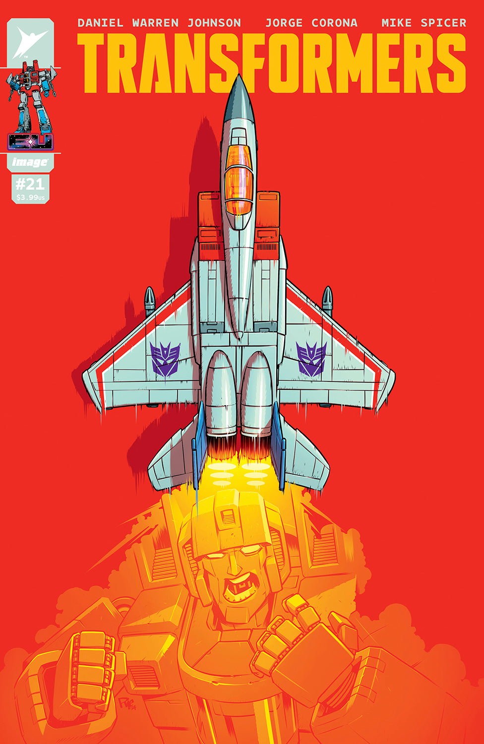 Transformers #21 Cvr E Inc 1:50 Pye Parr Variant