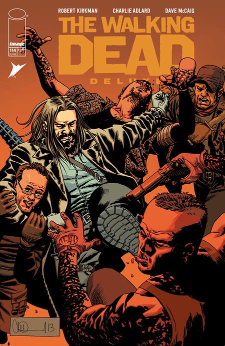 Walking Dead Deluxe #114 Cover B Charlie Adlard & Dave McCaig Variant (MR)