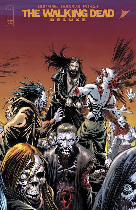Walking Dead Deluxe #114 Cover C Whilce Portacio & Alex Sinclair Connecting Variant (MR)