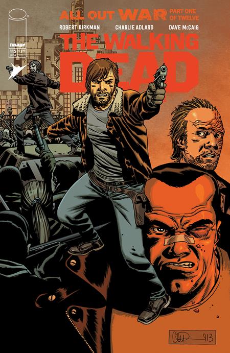 Walking Dead Deluxe #115 Cover B Charlie Adlard & Dave Mccaig Variant (MR)