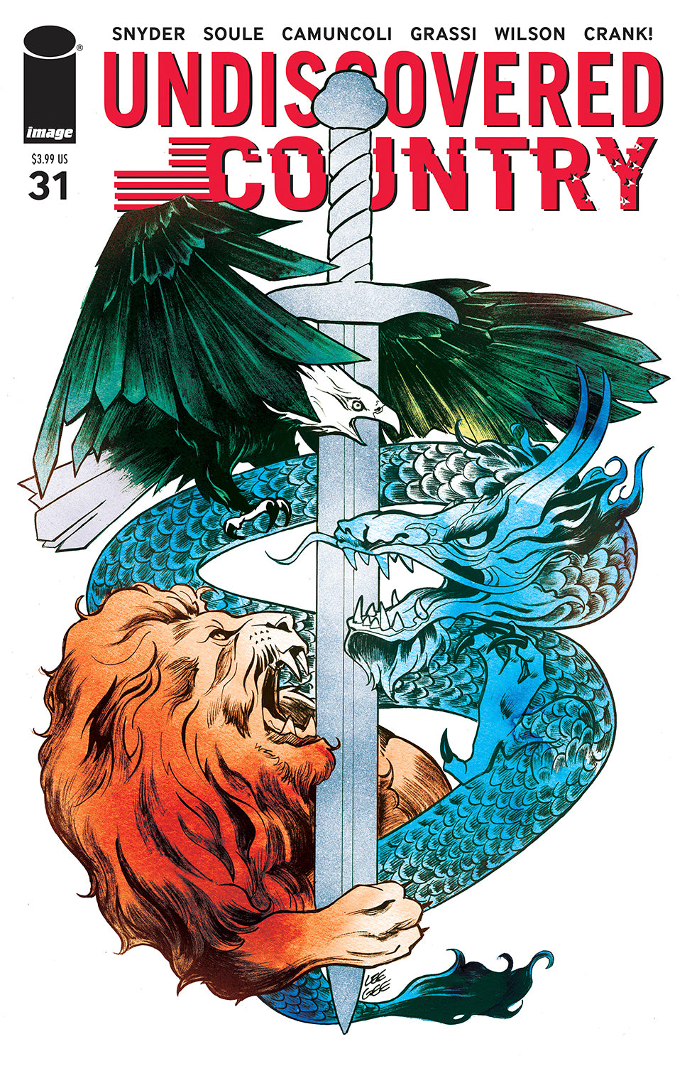 Undiscovered Country #31 Cover B Lee Garbett Variant (MR)