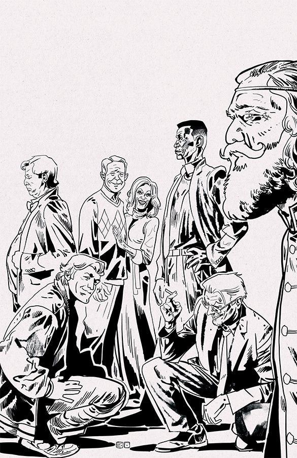 EXQUISITE CORPSES #2 2ND PTG CVR B MICHAEL WALSH POLYBAGGED VAR (MR)