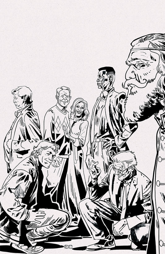 EXQUISITE CORPSES #2 2ND PTG CVR B MICHAEL WALSH POLYBAGGED VAR (MR)