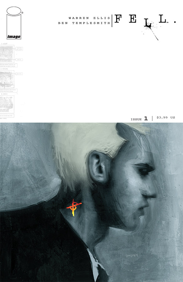 FELL #1 FACSIMILE EDITION CVR B BEN TEMPLESMITH FOIL VAR (MR)