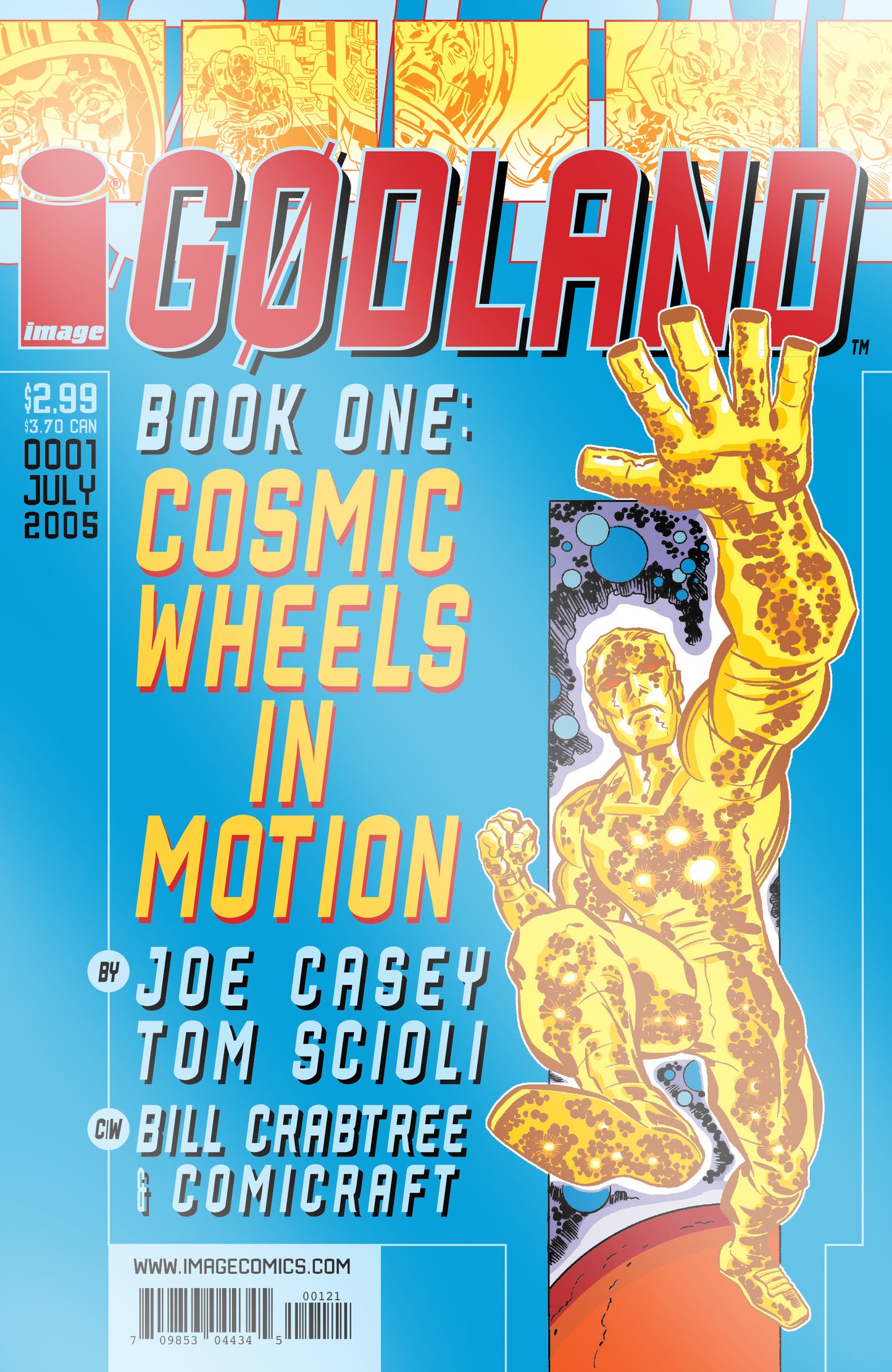 GODLAND #1 FACSIMILE EDITION CVR B TOM SCIOLI FOIL VAR (MR)