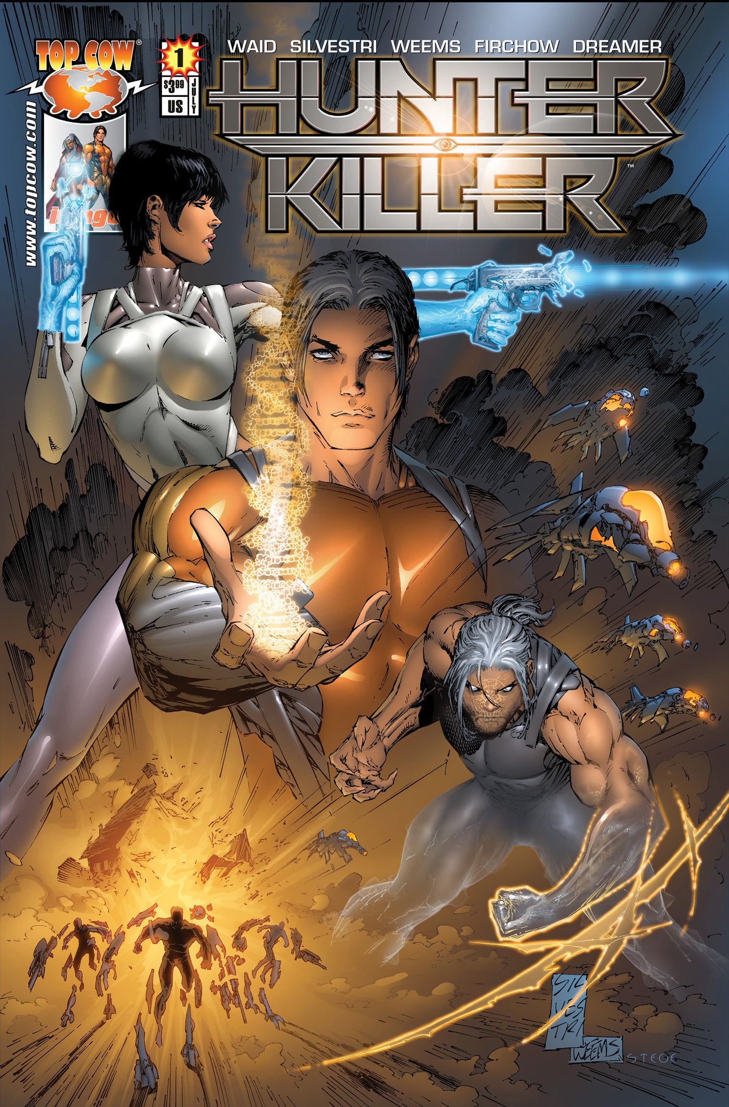 HUNTER KILLER #1 FACSIMILE EDITION CVR A MARC SILVESTRI (MR)