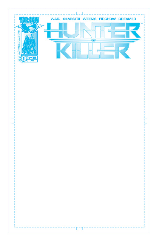 HUNTER KILLER #1 FACSIMILE EDITION CVR C BLANK SKETCH VAR (MR)