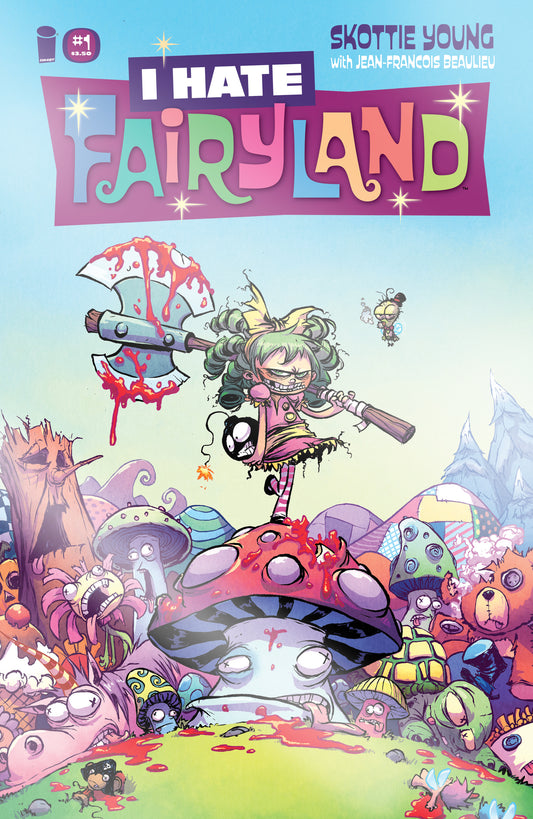 I HATE FAIRYLAND #1 FACSIMILE EDITION CVR B SKOTTIE YOUNG FOIL VAR (MR)