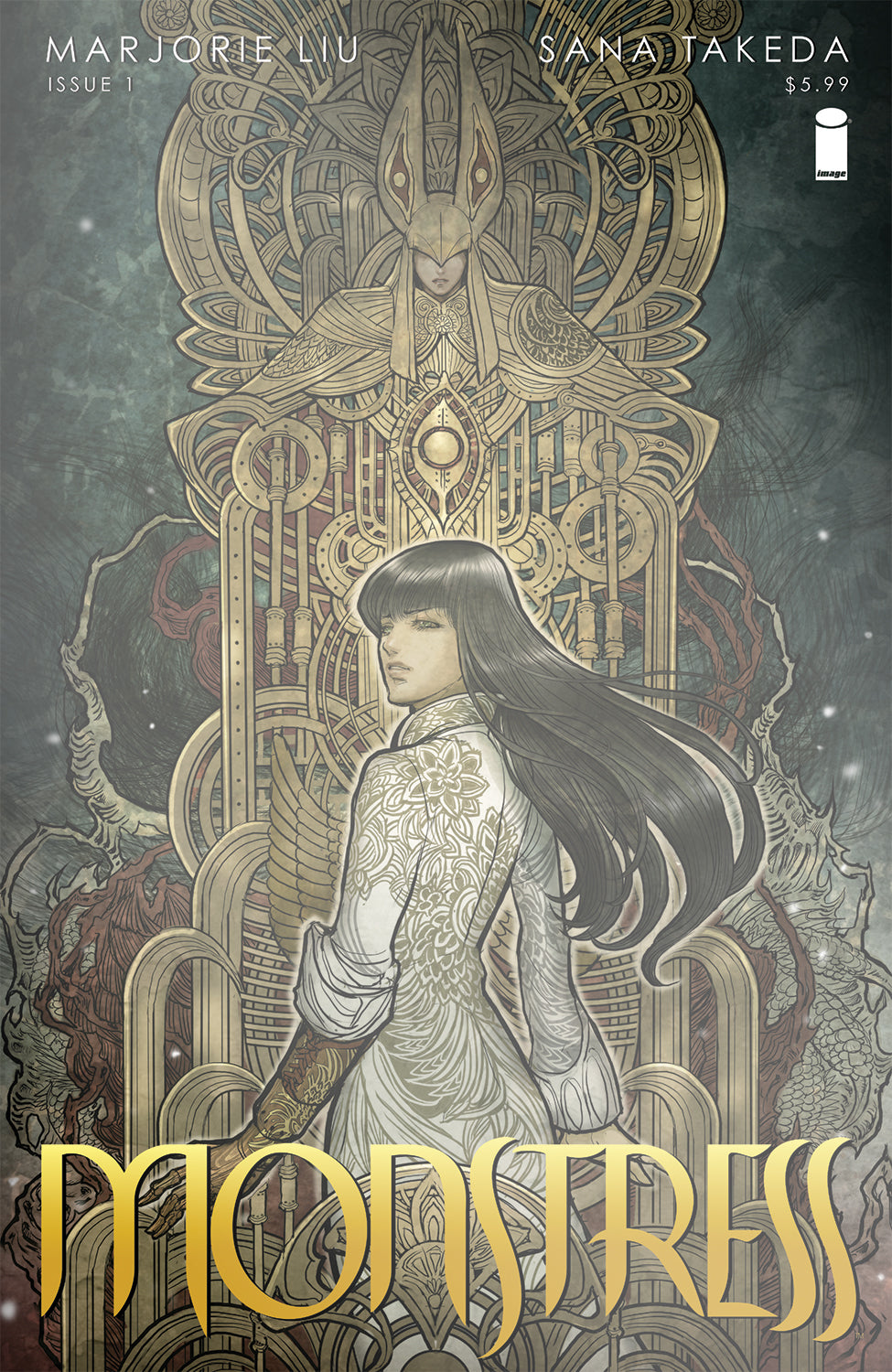 MONSTRESS #1 FACSIMILE EDITION CVR B SANA TAKEDA FOIL VAR (MR)