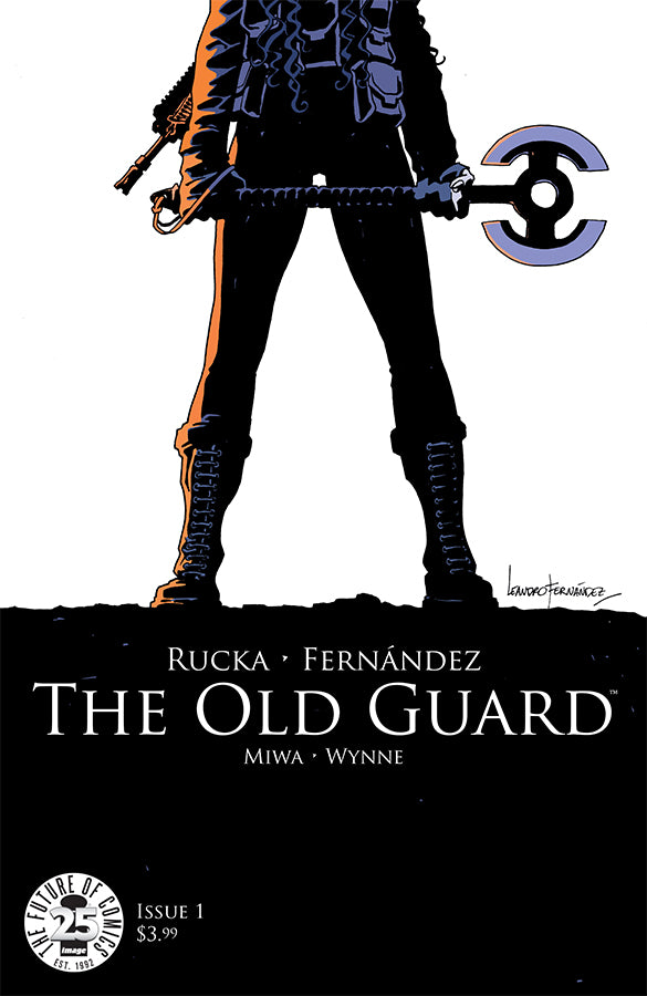 OLD GUARD #1 FACSIMILE EDITION CVR B LEANDRO FERNANDEZ FOIL VAR (MR)