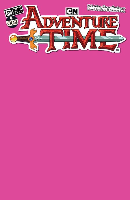 Adventure Time (2025) #3 Cover C Princess Bubblegum Pink Sketch Variantiant